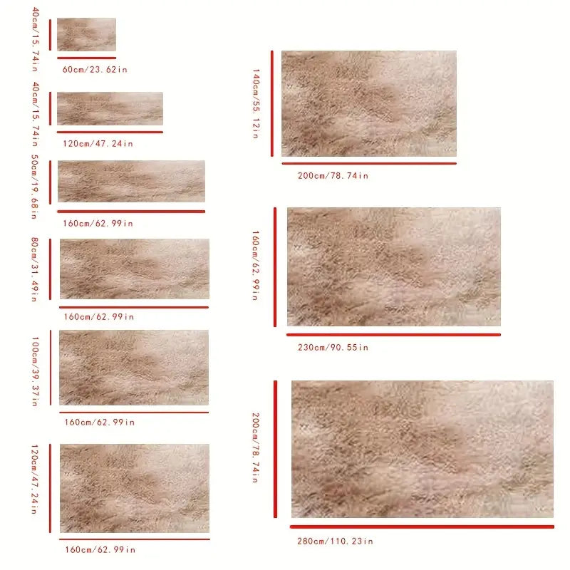 Shaggy Soft Fluffy Rugs for Bedroom